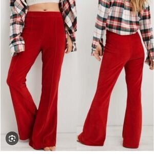 Aerie Groove in Rib Flare Leggings!